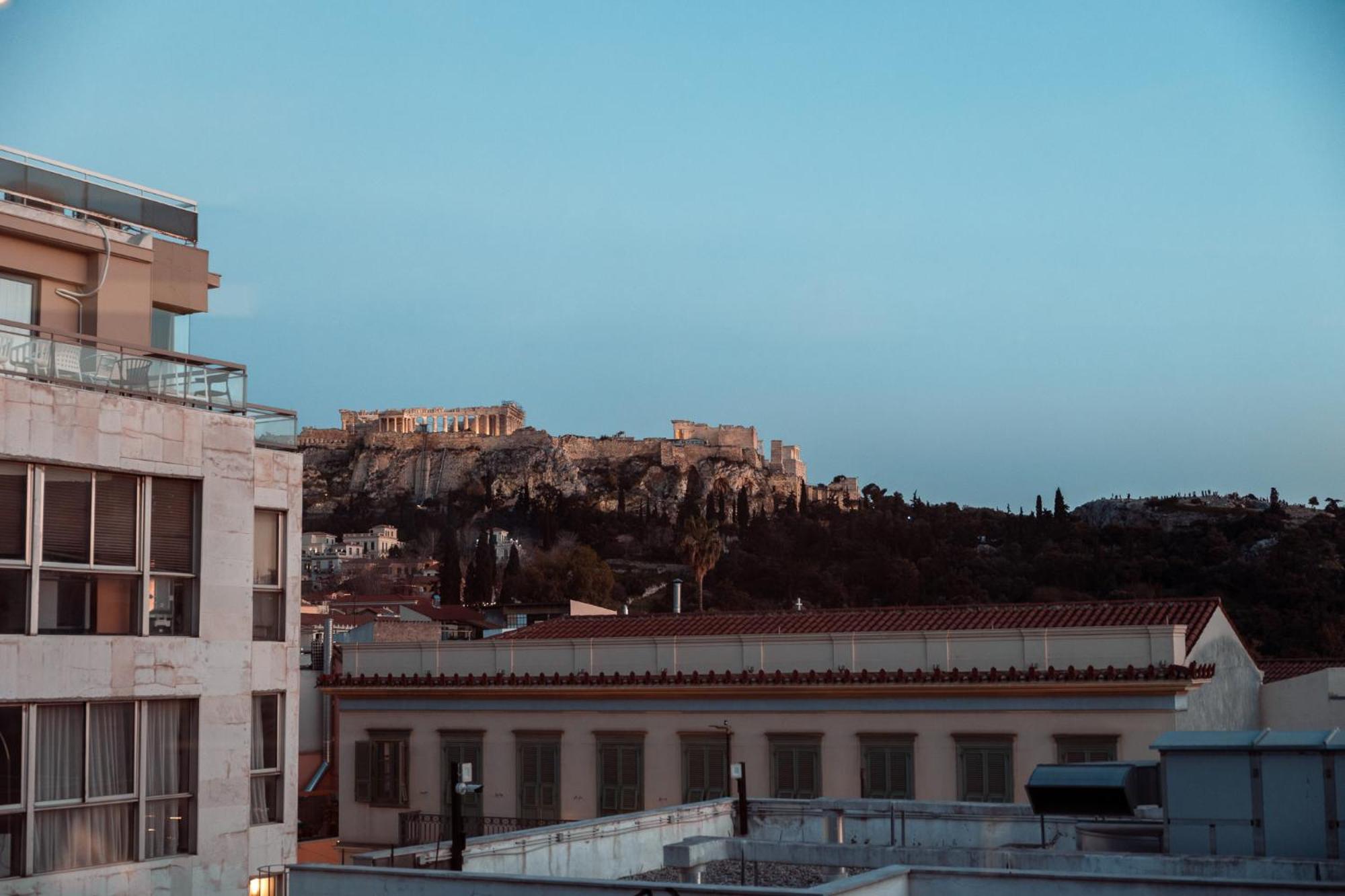 Parthenon Portrait Apartments Athen Eksteriør bilde